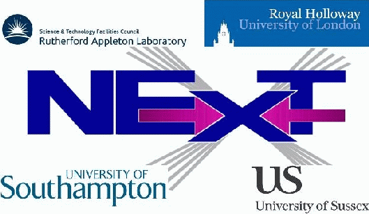 NExT logo (by J Womersley & A Belyaev)